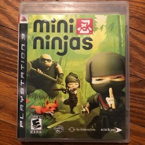 Gently used Mini Ninjas game for PS3
